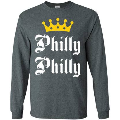 Football Lover T-shirt Philly Philly Philadelphia Football Fan Dark Heather