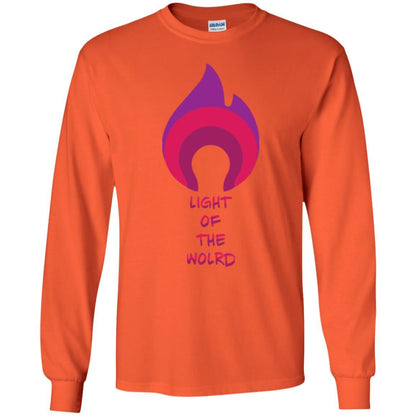 Music T-shirt Light Of The World Orange