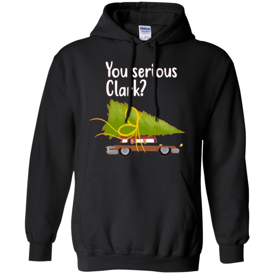Christmas T-shirt You Serious Clark Black