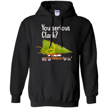Christmas T-shirt You Serious Clark Black