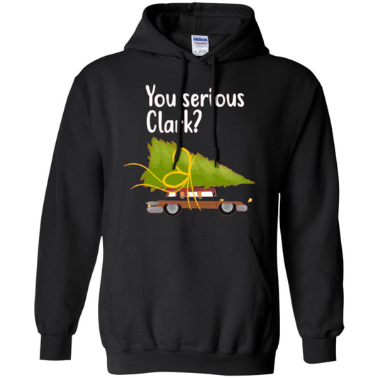 Christmas T-shirt You Serious Clark Black