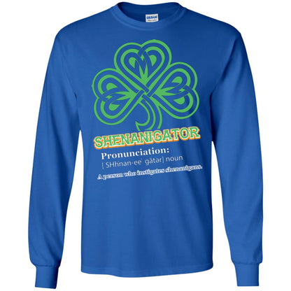 Saint Patrick's Day T-shirt Shenanigator A Person Who Instigates Shenanigans Royal