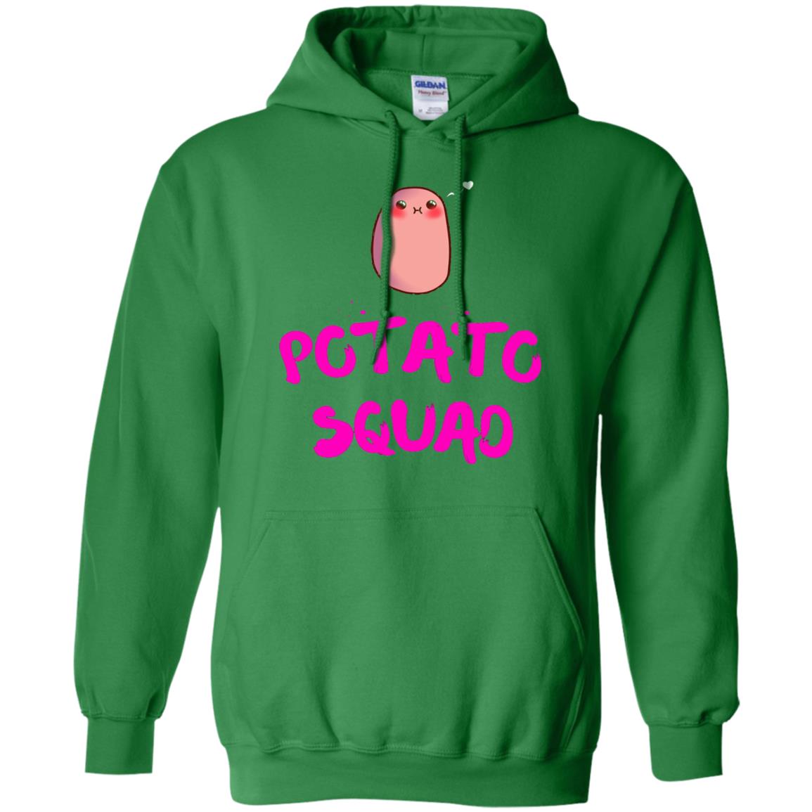 Cute Potato Squad T-shirt I Love Potato Irish Green