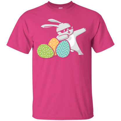 Easter Bunny Dabbing Gift Shirt For Dabbing Lover Heliconia