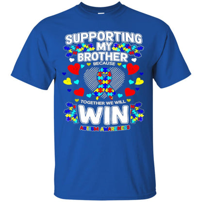 Autism Awareness Shirts For Supporting My Brother Royal
