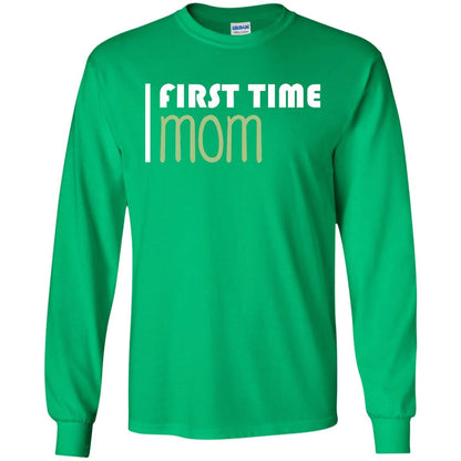First Time Mom New Mom Shirt Irish Green