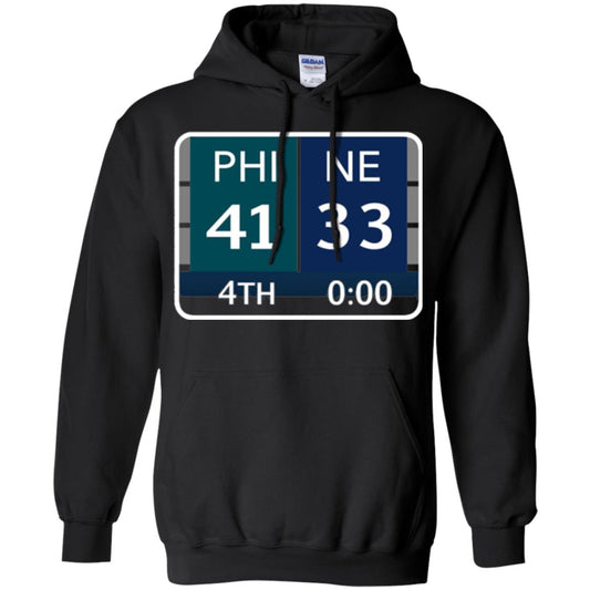 Phi 41 Ne 33 Final Score Football Lover T-shirt Black