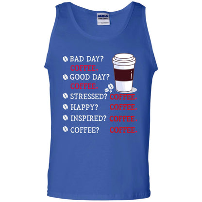 Coffee Idea Gift Shirt For Mens Womens Royal