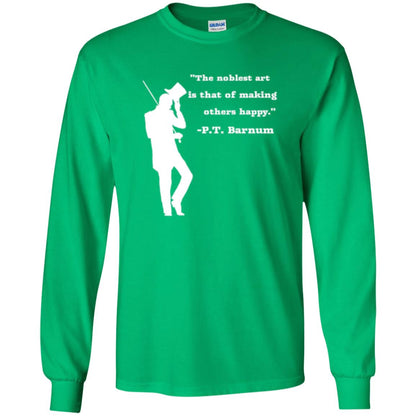 Circus Ring Master P.t. Barnum Quote T-shirt Irish Green