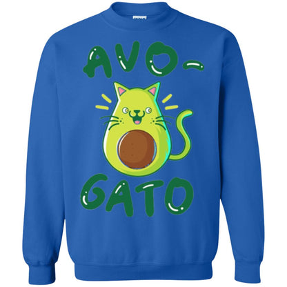 Cat Lovers T-shirt Avocado Avogato Royal