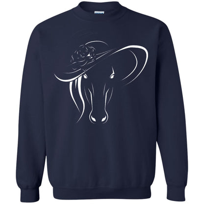 Derby Horse In Derby Womens Hat Derby Shirt Navy