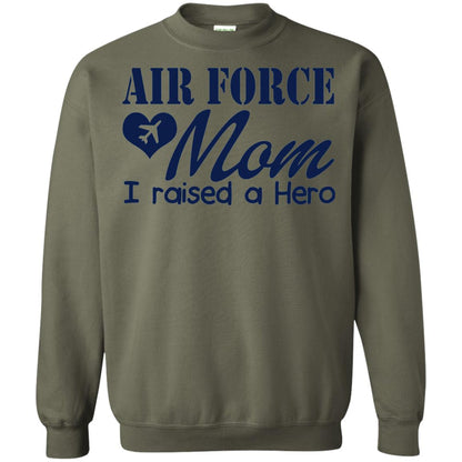 Air Force Mom T-shirt I Raise A Hero Military Green