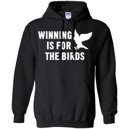 Winning Is For The Birds Eagle Mascot T-shirt Black