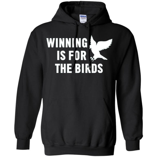 Winning Is For The Birds Eagle Mascot T-shirt Black