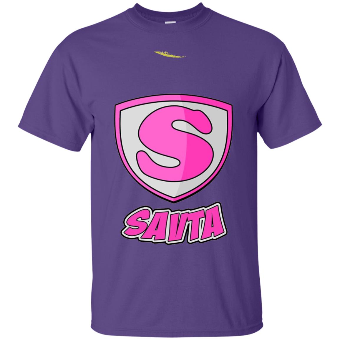Savta Superhero Mother_s Day Super T-shirt Purple