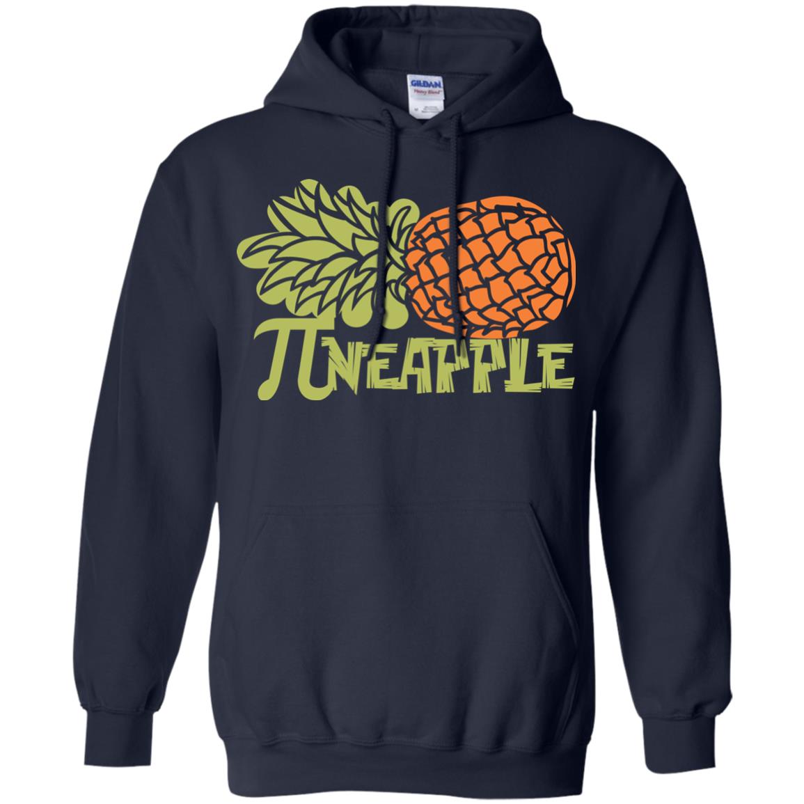 Cool Pineapple Pi Day T-shirt Navy