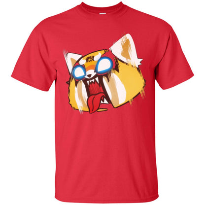 Aggretsuko Screaming Rage Tee Shirt Red