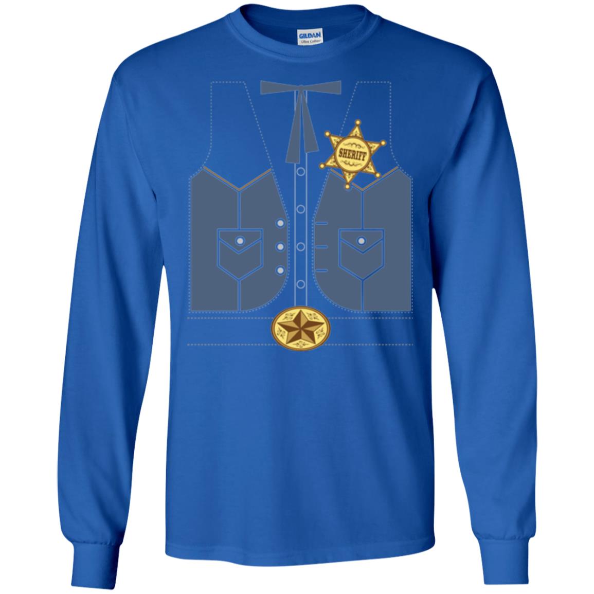 Western Cowboy Sheriff T-shirt Royal