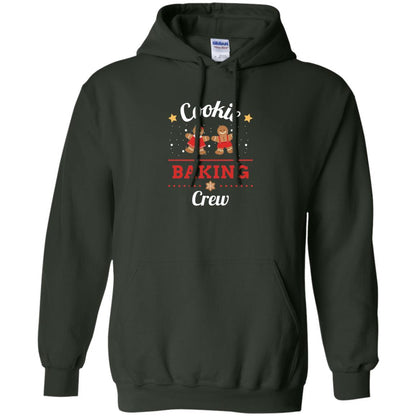 Christmas T-shirt Gingerbread Cookie Baking Crew Forest Green
