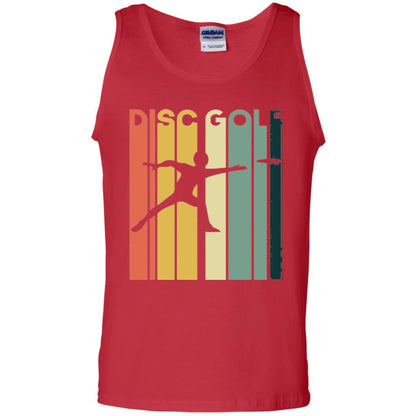 Disc Golf Retro Vintage T-shirt Red