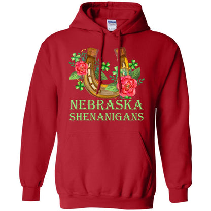 Horse Lover T-shirt Nebraska Shenanigans Red
