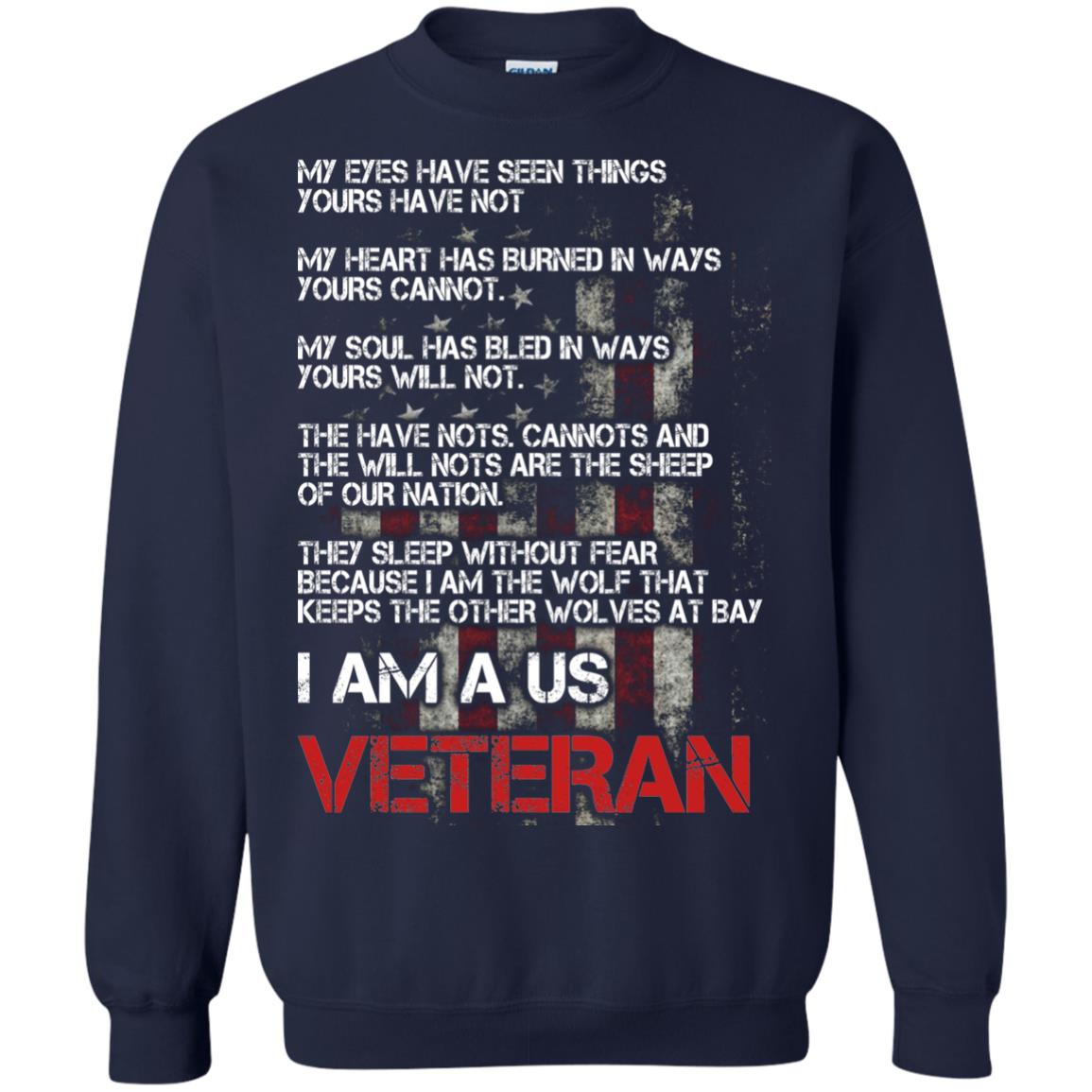I Am A Us Veteran My Eyes My Heart My Soul Navy
