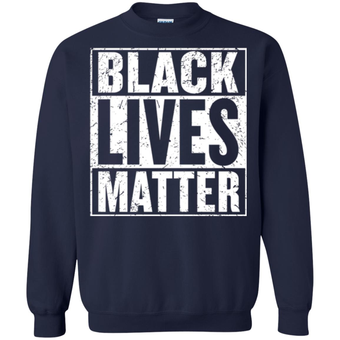 Black Pride African American Gift T-shirt Black Lives Matter Navy