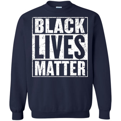 Black Pride African American Gift T-shirt Black Lives Matter Navy