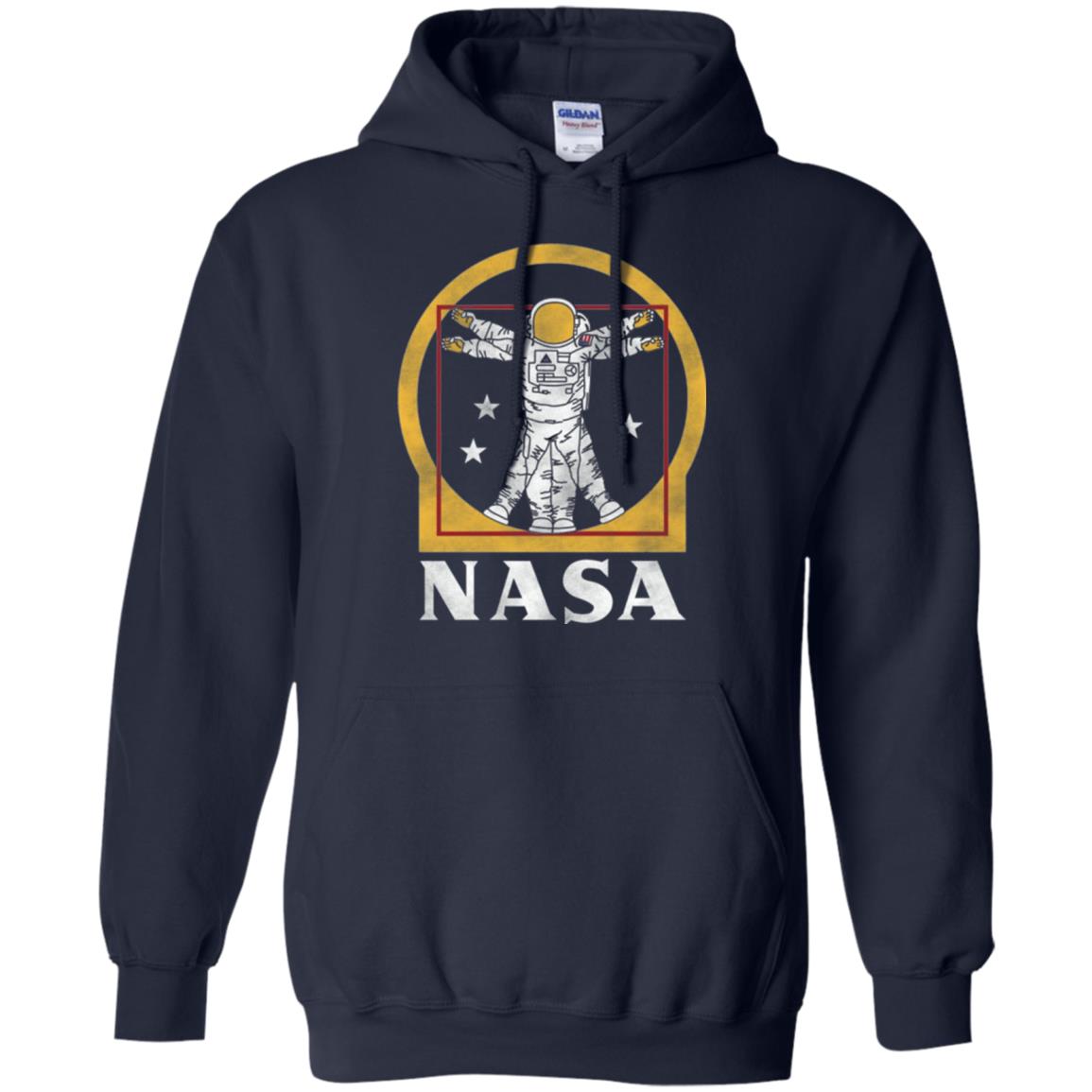 Vitruvian Astronaut T-shirt Navy