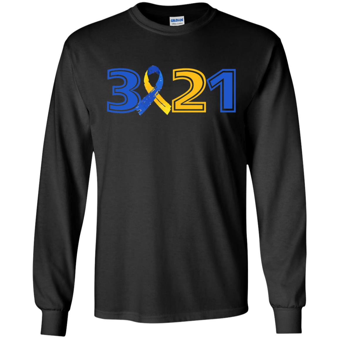Awareness March 21 World Down Syndrome Day T-shirt Black