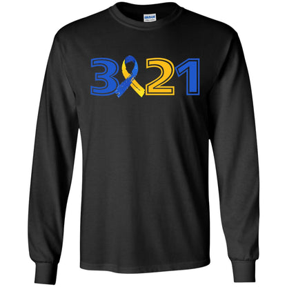 Awareness March 21 World Down Syndrome Day T-shirt Black