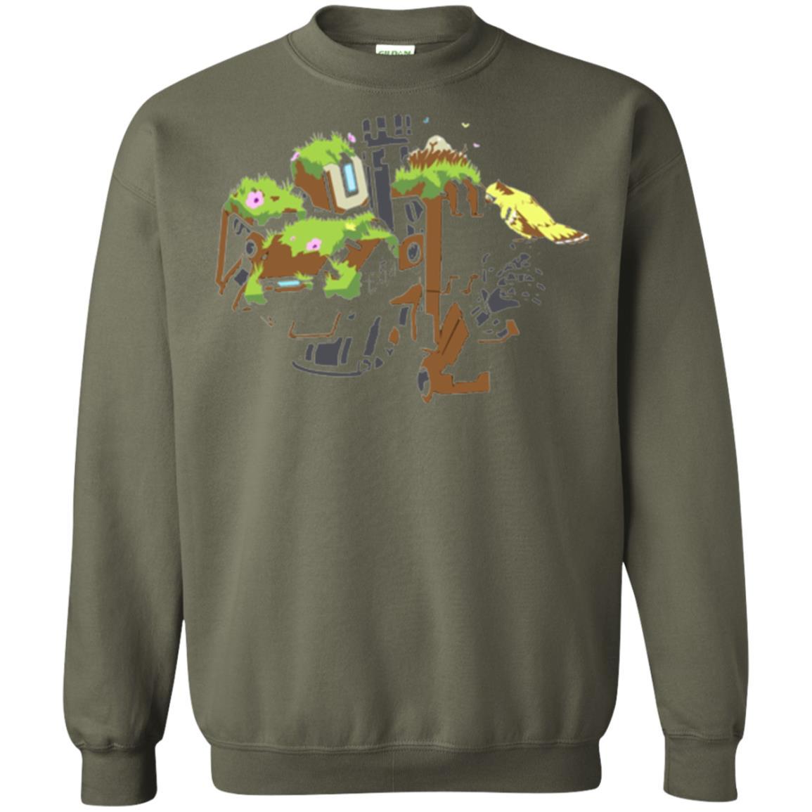 Film T-shirt Bastion Overgrown Spray T-shirt Military Green