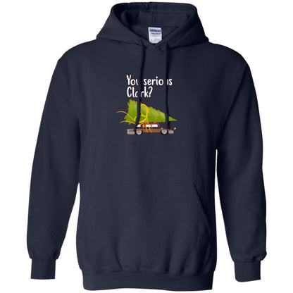 Christmas T-shirt You Serious Clark Navy