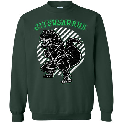 Jitsusaurus Jujutsu Saurus Shirt Forest Green