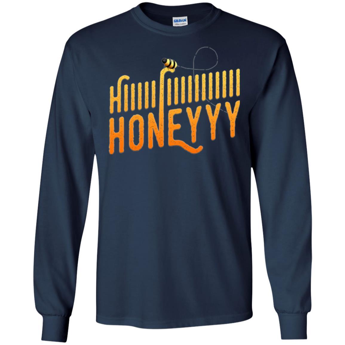 Bee T-shirt Hi Honey T-shirt Navy