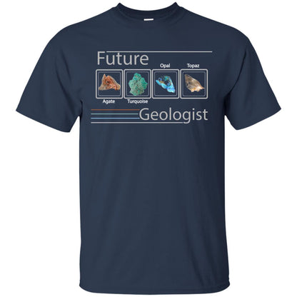 Future Geologist T-shirt Color Rocks Navy