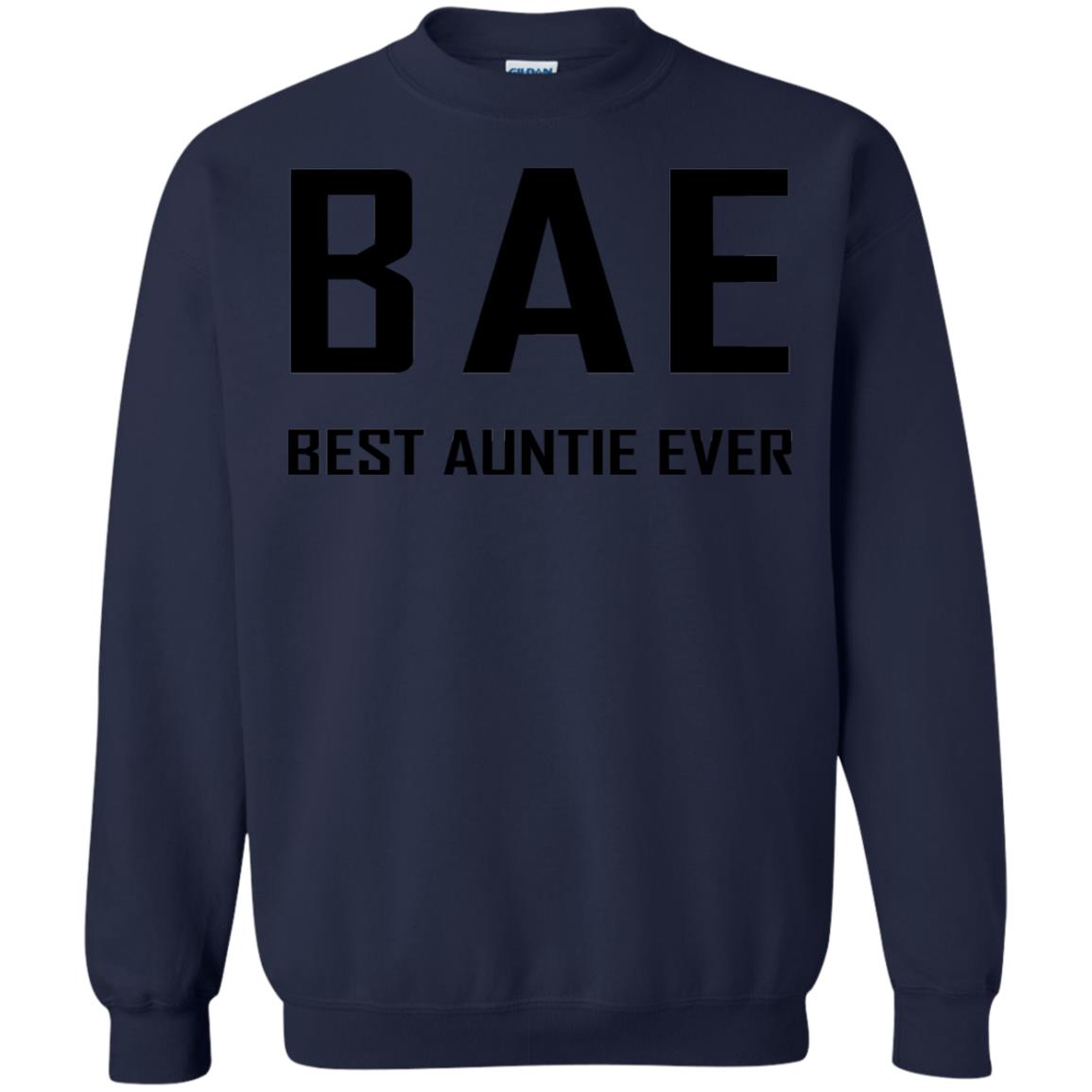 Best Aunt Ever Family Shirt Navy