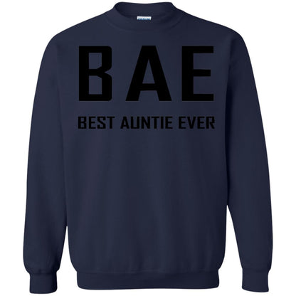 Best Aunt Ever Family Shirt Navy