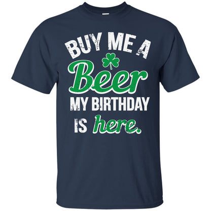 Buy Me A Beer Saint Patricks Day T-shirt Navy