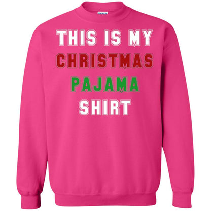 Christmas T-shirt This Is My Christmas Pajama Heliconia