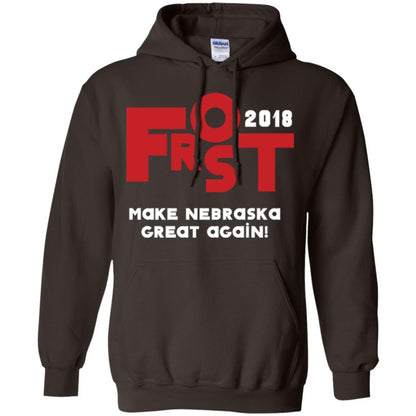Frost 2018 Make Nebraska Great Again T-shirt Dark Chocolate