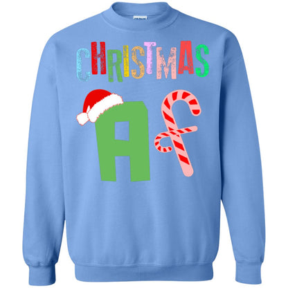 Chrismas Af X-mas Gift Shirt For Mens Or Womens Carolina Blue