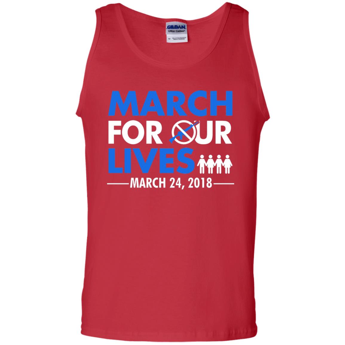 March For Our Lives March 24 2018 Gun Control T-shirt Red