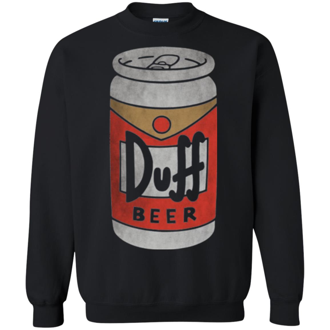 Beer Lovers T-shirt Duff Beer Black