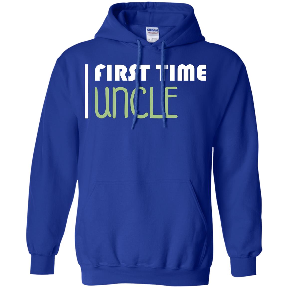 First Time Uncle New Uncle Shirt Royal
