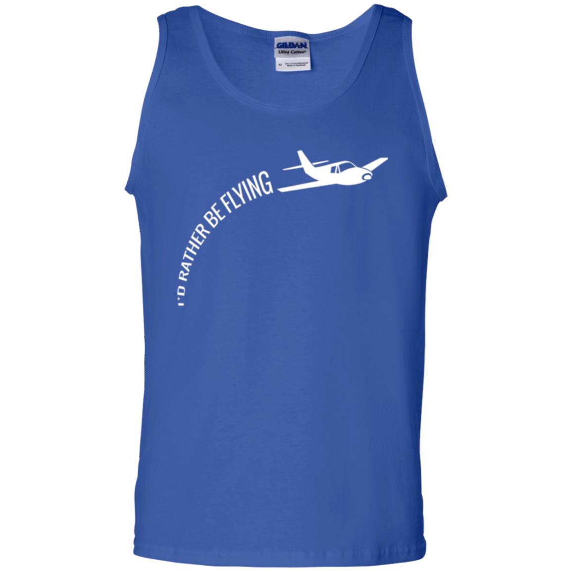 Airplane Pilot T-shirt I_d Rather Be Flying Royal