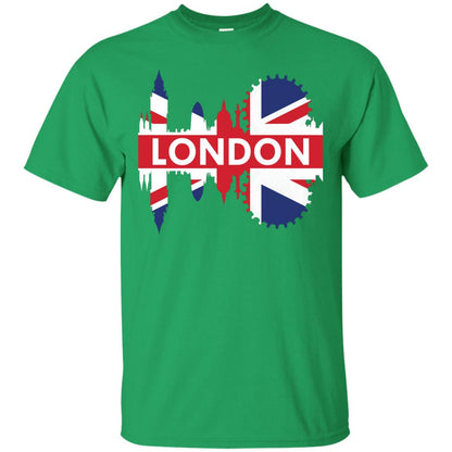 Flag Of United Kingdom London Gift Shirt For Britain Irish Green