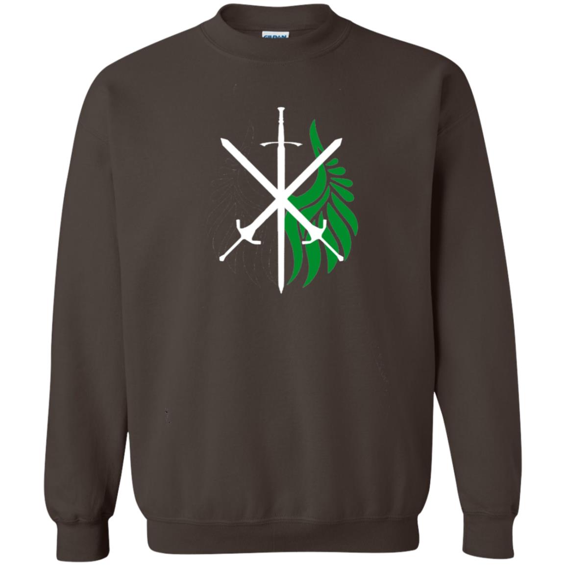 Battle Wings Of Medieval Victory T-shirt Dark Chocolate