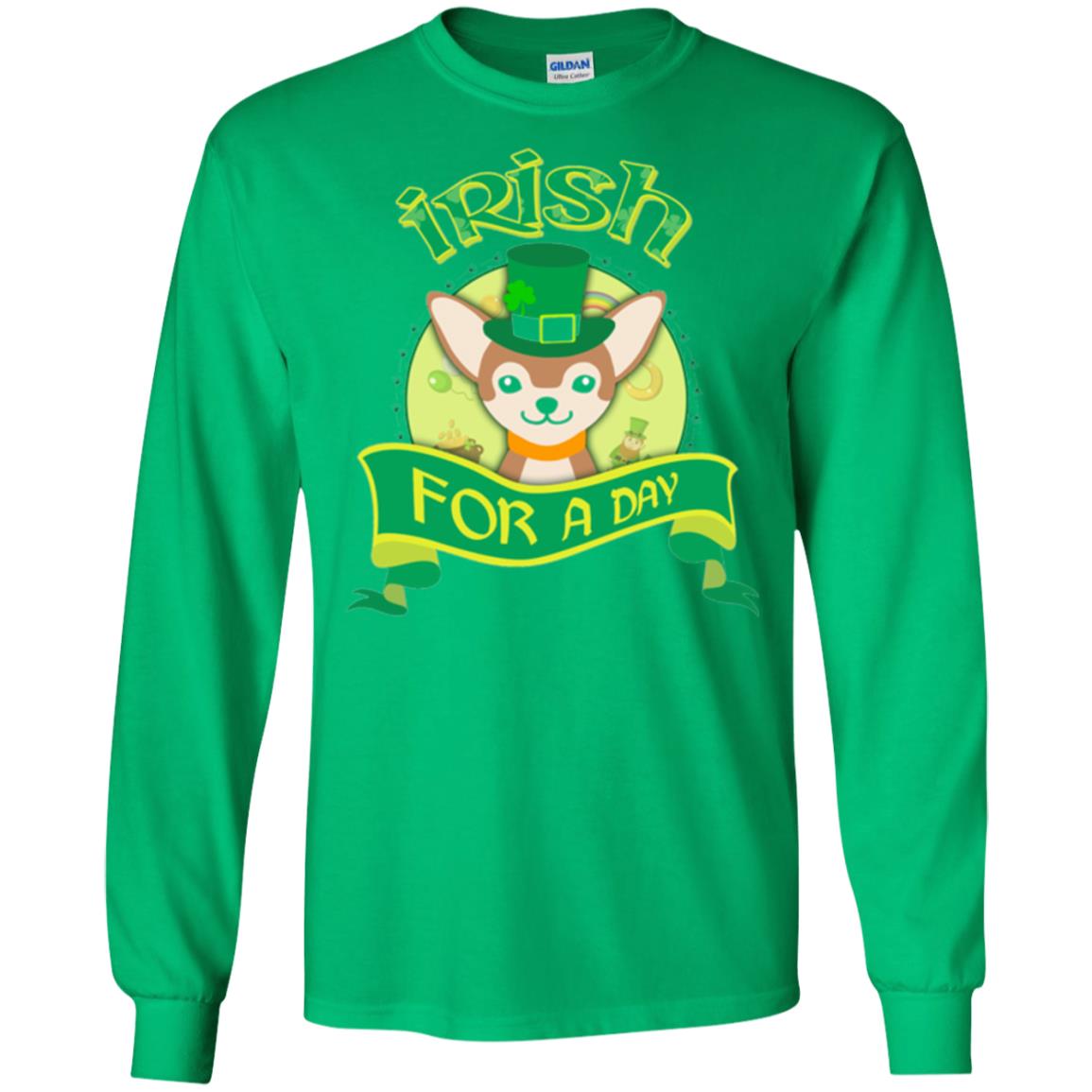 Saint Patrick_s Day T-shirt Amazing I_m Irish Chihuahua Irish Green