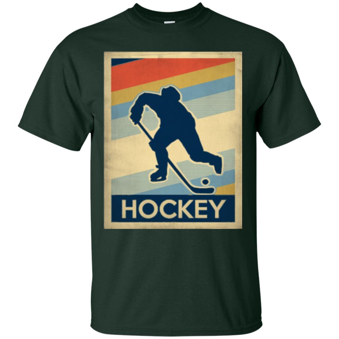 Vintage Hockey T-shirt Forest Green
